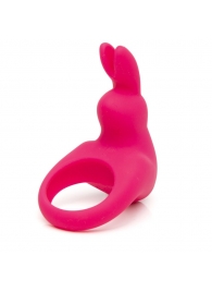 Розовое эрекционное виброкольцо Happy Rabbit Rechargeable Rabbit Cock Ring - Happy Rabbit - в Якутске купить с доставкой