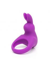 Фиолетовое эрекционное виброкольцо Happy Rabbit Rechargeable Rabbit Cock Ring - Happy Rabbit - в Якутске купить с доставкой