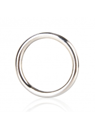 Стальное эрекционное кольцо STEEL COCK RING - 4.5 см. - BlueLine - в Якутске купить с доставкой