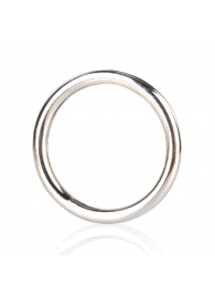 Стальное эрекционное кольцо STEEL COCK RING - 3.5 см. - BlueLine - в Якутске купить с доставкой