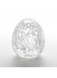 Мастурбатор-яйцо Keith Haring EGG DANCE - Tenga - в Якутске купить с доставкой