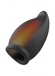 Мастурбатор с вибрацией и функцией нагрева Squeezable Stroker - Dream Toys - в Якутске купить с доставкой