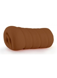 Коричневый мастурбатор-вагина BRIANNA - Dream Toys - в Якутске купить с доставкой