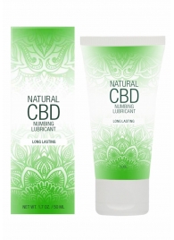 Лубрикант с пролонгирующим эффектом Natural CBD Numbing Lubricant - 50 мл. - Shots Media BV - купить с доставкой в Якутске