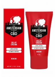 Крем-пролонгатор CBD from Amsterdam Delay Cream - 50 мл. - Shots Media BV - купить с доставкой в Якутске