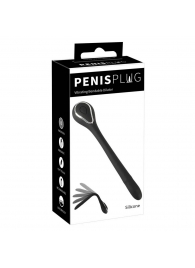 Черный гибкий уретральный стимулятор с вибрацией Vibrating Bendable Dilator - 13,5 см. - Orion - купить с доставкой в Якутске