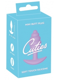Фиолетовая анальная втулка Mini Butt Plug - 7,5 см. - Orion в Якутске Фиолетовая анальная втулка Mini Butt Plug - 7,5 см. - Orion