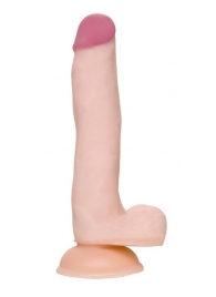 Телесный фаллоимитатор-реалистик Minc - 21 см. - A-toys купить с доставкой в интернет-магазине Orgasmix в Якутске Телесный фаллоимитатор-реалистик Minc - 21 см. - A-toys