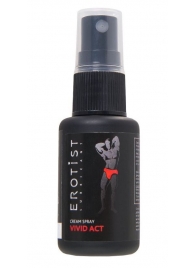 Возбуждающий крем-спрей для мужчин Erotist Vivid Act - 30 мл. - Erotist Lubricants - купить с доставкой в Якутске
