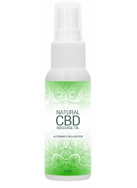 Массажное масло Natural CBD Massage Oil - 50 мл. - Shots Media BV - купить с доставкой в Якутске