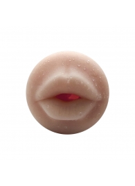 Телесный мастурбатор-ротик Oral Mini Masturbator - Adrien Lastic - в Якутске купить с доставкой