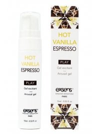 Возбуждающий гель Hot Vanilla Espresso Arousal Gel - 15 мл. - Exsens - купить с доставкой в Якутске