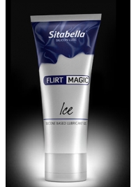 Силиконовая гель-смазка FLIRT MAGIC Ice с лёгким пролонгирующим эффектом - 75 мл. - Sitabella - купить с доставкой в Якутске