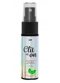 Клиторальный возбуждающий спрей Clit Me On Peppermint - 12 мл. - INTT - купить с доставкой в Якутске