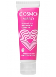 Возбуждающий гель на водно-силиконовой основе Cosmo Vibro с ароматом земляники - 50 гр. - Биоритм - купить с доставкой в Якутске