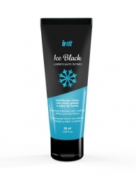 Лубрикант на водной основе Ice Black с ледяным эффектом - 50 мл. - INTT - купить с доставкой в Якутске
