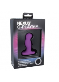 Фиолетовая вибровтулка Nexus G-Play+ M - Nexus Range - в Якутске купить с доставкой