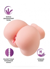 Реалистичный мастурбатор Giovanna - ToyFa - в Якутске купить с доставкой