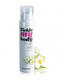 Массажная хрустящая пенка Tickle My Body Monoi с ароматом моной - 150 мл. - Love to Love - купить с доставкой в Якутске