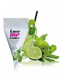 Съедобное согревающее массажное масло Love Me Tender Mojito с ароматом мохито - 10 мл. - Love to Love - купить с доставкой в Якутске