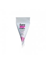 Съедобное согревающее массажное масло Love Me Tender Cotton Candy с ароматом сладкой ваты - 10 мл. - Love to Love - купить с доставкой в Якутске