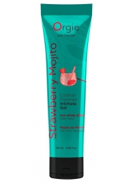 Съедобный интимный гель Orgie Lube Tube Cocktail Strawberry Mojito - 100 мл. - ORGIE - купить с доставкой в Якутске