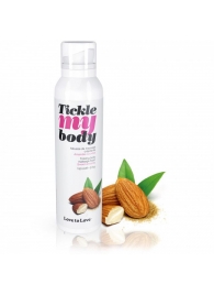 Массажная хрустящая пенка Tickle My Body Sweet Almonds с ароматом миндаля - 150 мл. - Love to Love - купить с доставкой в Якутске