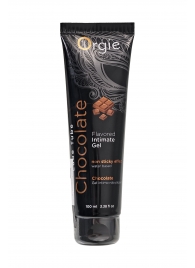 Интимный гель на водной основе Lube Tube Chocolate с шоколадным вкусом - 100 мл. - ORGIE - купить с доставкой в Якутске