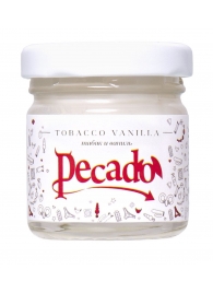 Массажная свеча Tobacco Vanilla - 35 мл. - Pecado - купить с доставкой в Якутске