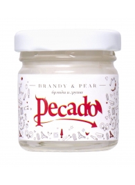 Массажная свеча Brandy   Pear - 35 мл. - Pecado - купить с доставкой в Якутске