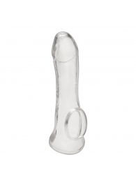 Прозрачная насадка на пенис Transparent Penis Enhancing Sleeve Extension - 15,9 см. - BlueLine - в Якутске купить с доставкой