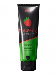 Смазка на водной основе с ароматом клубники Strawberry Lubricant - 100 мл. - INTT - купить с доставкой в Якутске