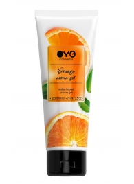 Лубрикант на водной основе OYO Aroma Gel Orange с ароматом апельсина - 75 мл. - OYO - купить с доставкой в Якутске