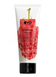 Лубрикант на водной основе OYO Aroma Gel Raspberry с ароматом малины - 75 мл. - OYO - купить с доставкой в Якутске