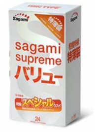 Ультратонкие презервативы Sagami Xtreme SUPERTHIN - 24 шт. - Sagami - купить с доставкой в Якутске