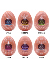 Набор из 6 мастурбаторов-яиц Tenga Egg Variety Pack V - Tenga - в Якутске купить с доставкой