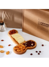 Деревянное блюдо для подачи в форме члена (32,5 х 20 х 1,7 см) - Сима-Ленд - купить с доставкой в Якутске