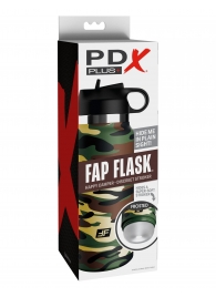 Мастурбатор в камуфляжной колбе Fap Flask - Pipedream - в Якутске купить с доставкой