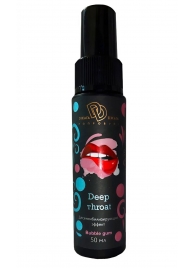 Спрей для горла Deep Throat с десенсибилизирующим эффектом и вкусом бабл-гам - 50 мл. - БиоМед - купить с доставкой в Якутске