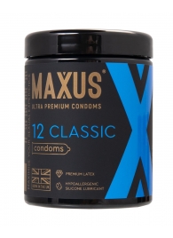 Классические презервативы MAXUS Classic - 12 шт. - Maxus - купить с доставкой в Якутске