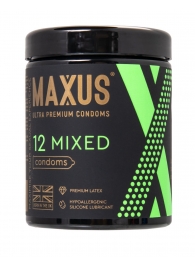 Презервативы MAXUS Mixed - 12 шт. - Maxus - купить с доставкой в Якутске