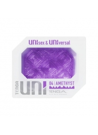 Фиолетовый мастурбатор-стимулятор Tenga Uni Amethyst - Tenga - в Якутске купить с доставкой