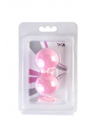 Розовые вагинальные шарики BI-BALLS - Toyfa Basic в Якутске Розовые вагинальные шарики BI-BALLS - Toyfa Basic