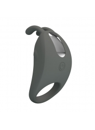 Серое эрекционное кольцо с вибрацией Master Ring - Baile - в Якутске купить с доставкой