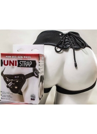 Универсальные трусики Harness UNI strap с корсетом - LOVETOY (А-Полимер) - купить с доставкой в Якутске