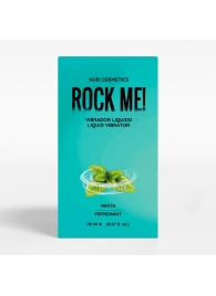 Жидкий вибратор Nuei Rock Me! с ароматом мяты - 20 мл. - Nuei cosmetics - купить с доставкой в Якутске