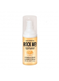 Жидкий вибратор Nuei Rock Me! с ароматом печенья и сливок - 20 мл. - Nuei cosmetics - купить с доставкой в Якутске