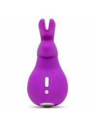 Фиолетовый клиторальный вибратор в форме зайчика - Happy Rabbit в Якутске Фиолетовый клиторальный вибратор в форме зайчика - Happy Rabbit