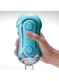 Голубой мастурбатор Tenga Flip ORB Ocean - Tenga - в Якутске купить с доставкой