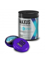 Гладкие презервативы Maxus G spot с двойной спиралью - 15 шт. - Maxus - купить с доставкой в Якутске